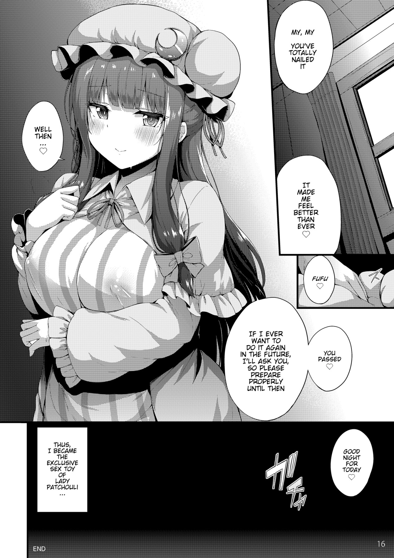 Hentai Manga Comic-Patchouli-sama's Sexually Frustrated-Read-15